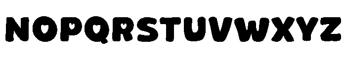Singlove Font UPPERCASE
