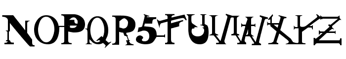 Singothic Regular Font UPPERCASE
