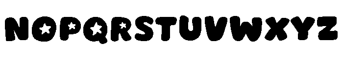 Singsong Font UPPERCASE