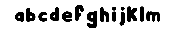Singularity Regular Font LOWERCASE