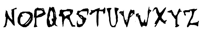 Sinister-Plot Font UPPERCASE