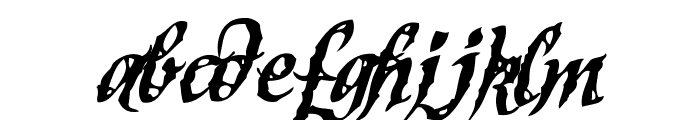 SinnerScript-Regular Font LOWERCASE