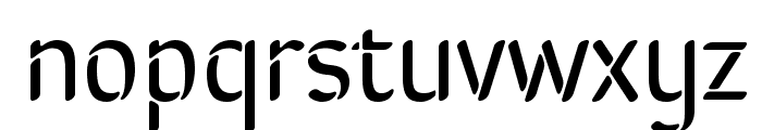 SirinStencil-Regular Font LOWERCASE