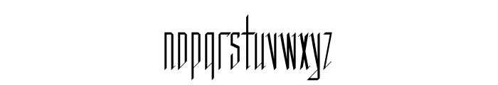 Sistematica Font LOWERCASE