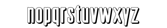Sister Europe Shadow Font LOWERCASE