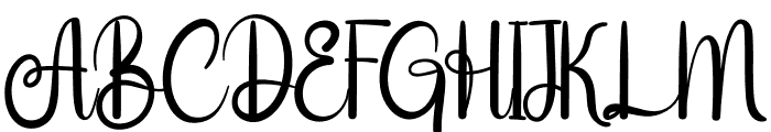 Sister Font UPPERCASE