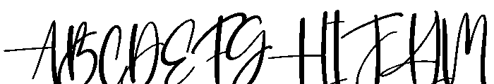 Sisterhood1 Font UPPERCASE