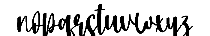 Sisterhood1 Font LOWERCASE