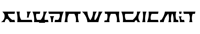 Sith Prophecy Font UPPERCASE