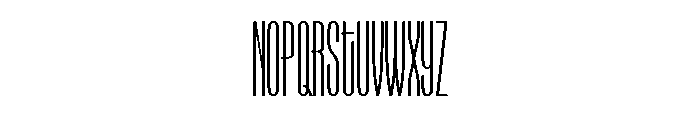 Sito Neran Regular Font UPPERCASE