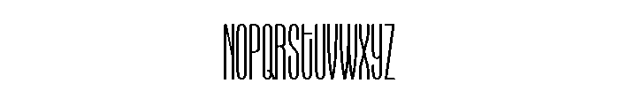 Sito Neran Regular Font LOWERCASE