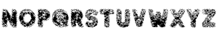 Six weeks ago Font UPPERCASE