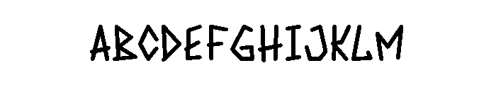 Sixpounder-Bold Font UPPERCASE