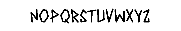 Sixpounder-Bold Font UPPERCASE