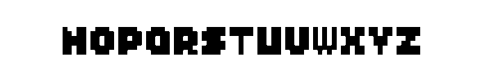SixtyFive Font LOWERCASE
