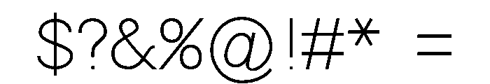simpletix Font OTHER CHARS