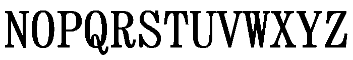 SimSong Bold Font UPPERCASE
