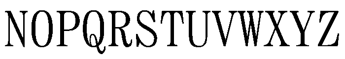 SimSong Regular Font UPPERCASE