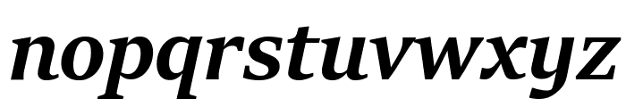Sitka Display Bold Italic Font LOWERCASE