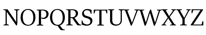 Sitka Display Font UPPERCASE