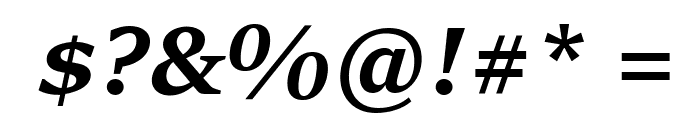 Sitka Heading Bold Italic Font OTHER CHARS
