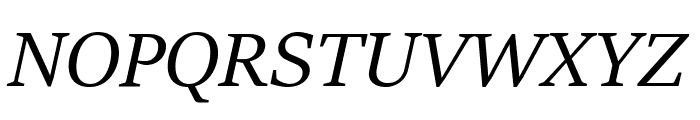 Sitka Heading Italic Font UPPERCASE