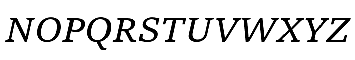 Sitka Small Italic Font UPPERCASE