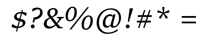 Sitka Subheading Italic Font OTHER CHARS