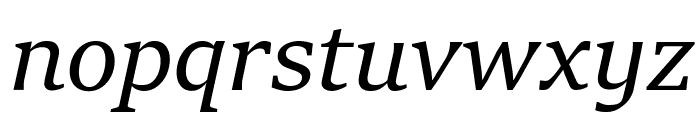 Sitka Subheading Italic Font LOWERCASE