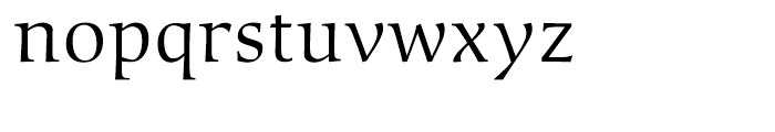 Sierra Regular Font LOWERCASE