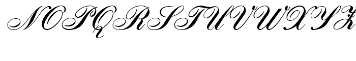 SignPainters Script Regular Font UPPERCASE