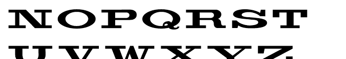 Silverton Regular Font LOWERCASE