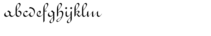 Silvestrini Regular Font LOWERCASE
