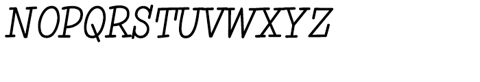 Simple Serif Medium Font UPPERCASE