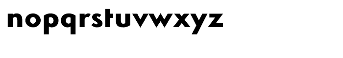 Simplo Heavy Font LOWERCASE