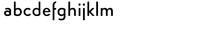 Simplo Medium Font LOWERCASE
