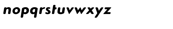 Simplo Soft Heavy Italic Font LOWERCASE