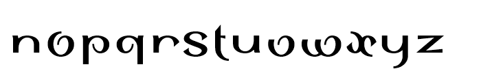 Sinah Sans Bold Font LOWERCASE