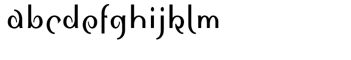 Sinah Sans Condensed Bold Font LOWERCASE
