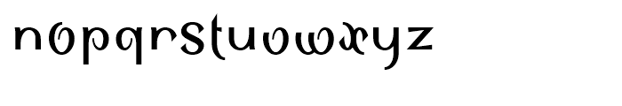 Sinah Sans Condensed Bold Font LOWERCASE
