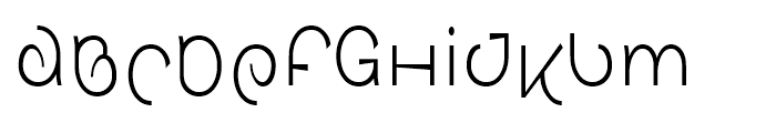 Sinah Sans Condensed Font UPPERCASE