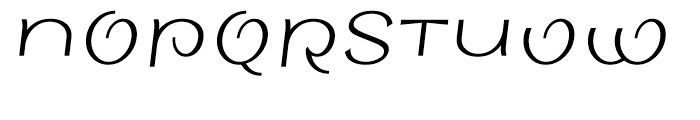 Sinah Sans Italic Font UPPERCASE