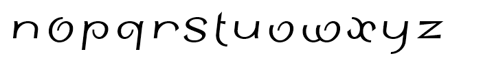 Sinah Sans Italic Font LOWERCASE