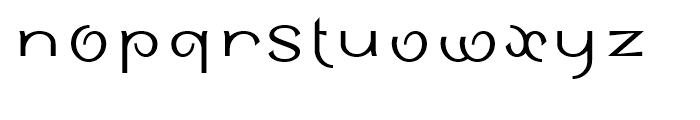 Sinah Sans Regular Font LOWERCASE