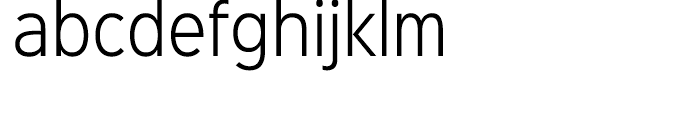 Sinkin Sans Narrow 300 Light Font LOWERCASE