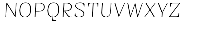 Sintesi UltraThin Italic Font UPPERCASE