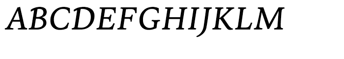 Sirba Greek Italic Font UPPERCASE
