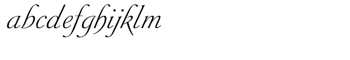 Siren Script I Regular Font LOWERCASE