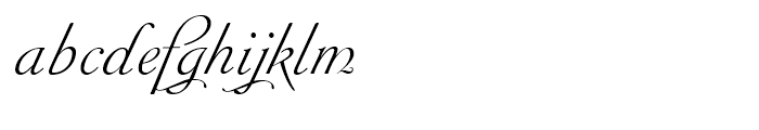 Siren Script III Font LOWERCASE