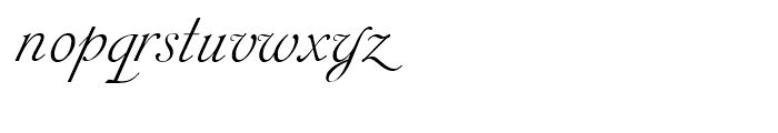 Siren Script IV Regular Font LOWERCASE